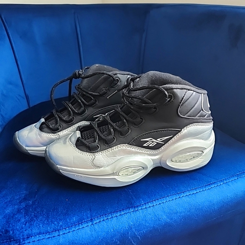 Iverson Sz 7 Youth Reebok Question I3 Motorsport Big Kid Mid Basketball Shoes